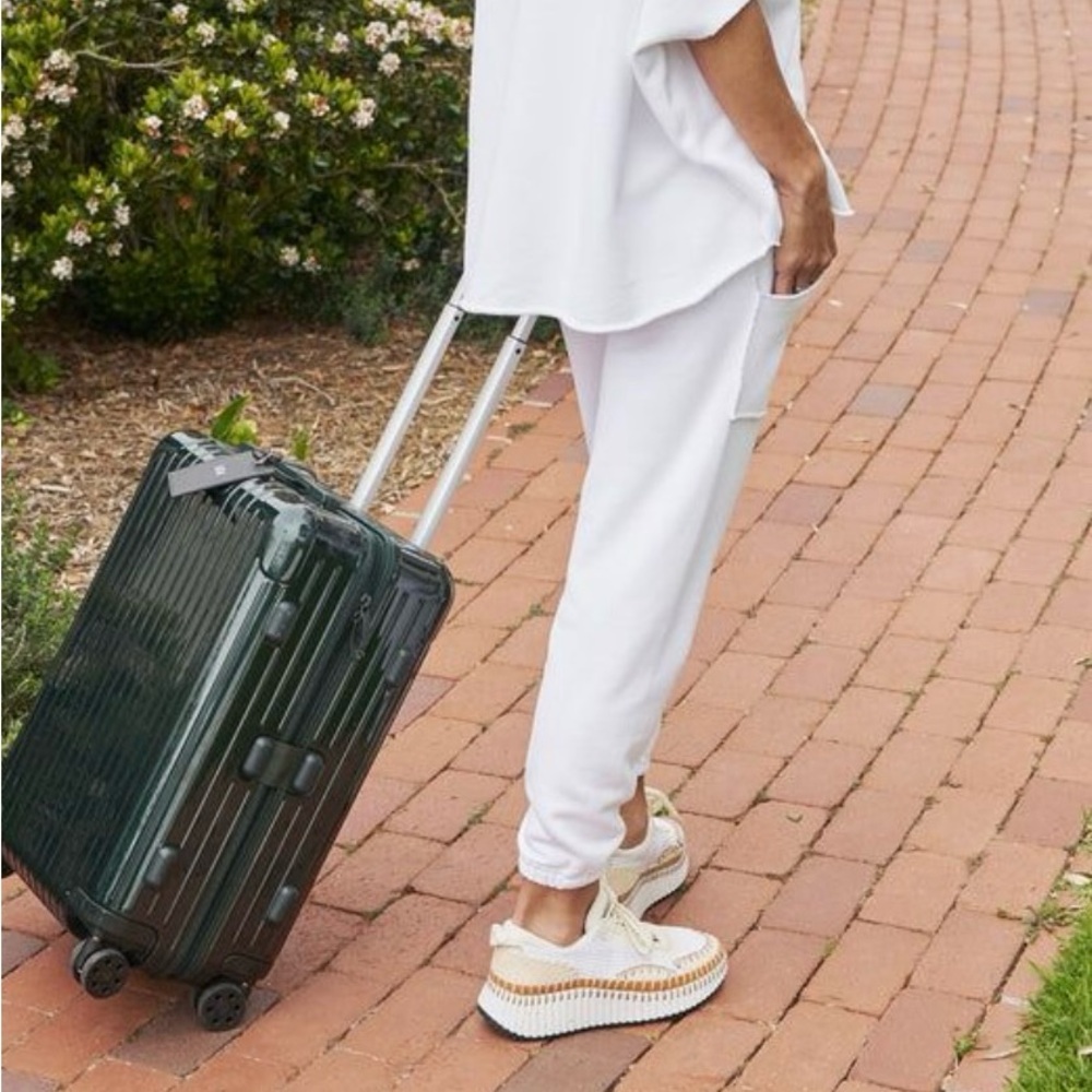 Frank & Eileen White Jogger Sweatpants Fleece Eamon